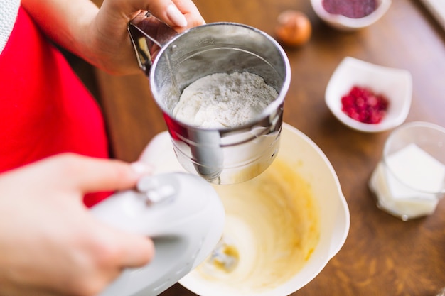 Технология приготовления и финальное оформление пудинга